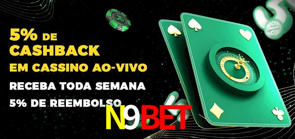 Promoções do cassino ao Vivo N9Bet